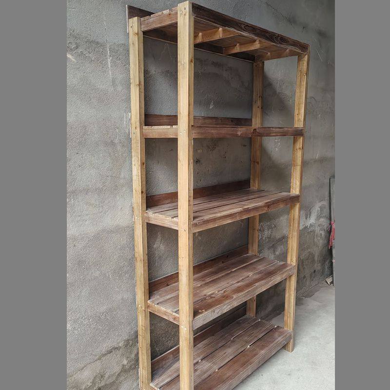 花架子阳台置物架客厅落地式室内多肉花盆铁艺多层实木花盆栽架X9