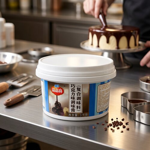 立高晶晶亮巧克力味调味膏3kg