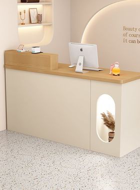 收银台玻璃中岛流水台女装饰品前台桌摆件展示桌店铺陈列台储物柜