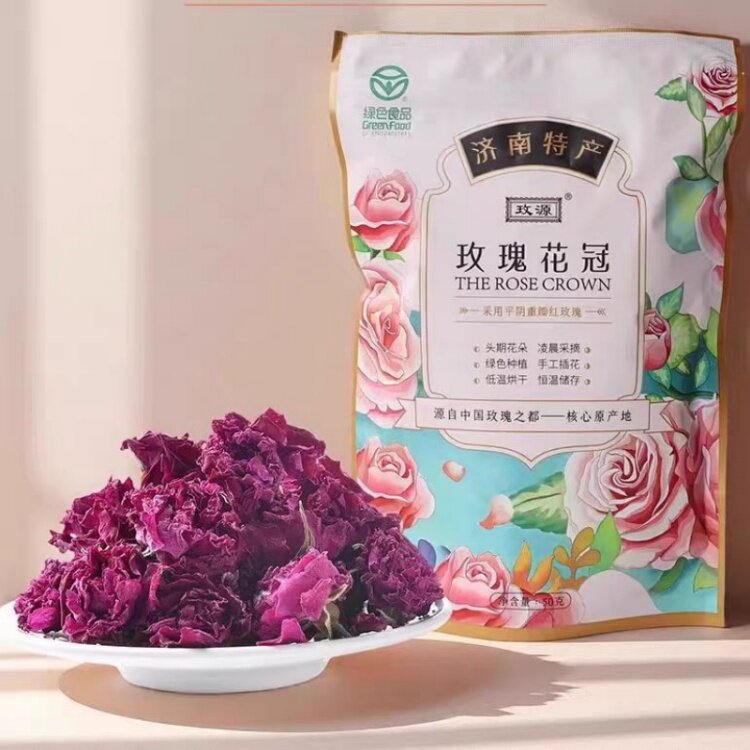 玫源玫瑰花冠茶平阴玫瑰花茶大朵