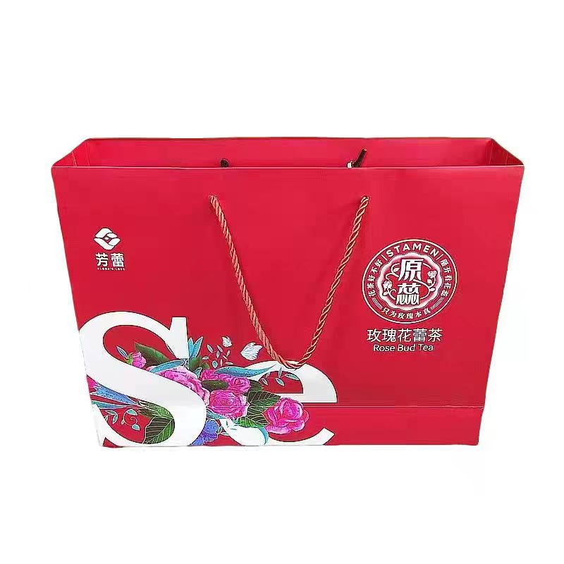 芳蕾玫瑰花蕾茶50克*2礼盒装平阴