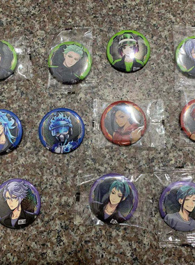 正版日单散货迪士尼扭曲仙境吧唧谷子徽章ACE AZUL RIDDLE vil