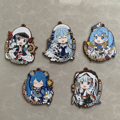 日本初音未来橡胶挂件