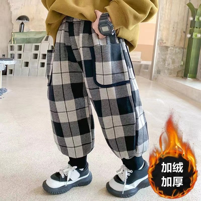 男童裤子秋冬儿童加绒裤2023新款保暖裤冬装加厚一体绒裤炸街冬季,童装/婴儿装/亲子装,裤子,淘宝优惠券,粉丝福利购,淘宝优惠卷