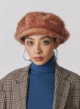 Kangol Furgora AppleCap袋鼠新款兔毛宽松 报童帽 男女贝雷帽