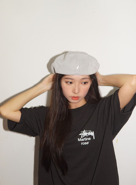 Kangol SMU Tropic Galaxy春夏限定款八角帽子刺绣男女网眼贝雷帽