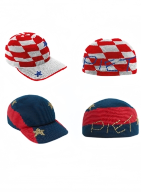 Piet Starry Crochet Cap 巴西品牌编织鸭舌帽棒球帽