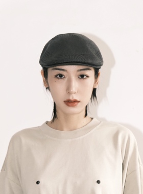 Kangol Tropic 507 Ventair 袋鼠鸭舌帽正反戴贝雷帽画家帽男女款