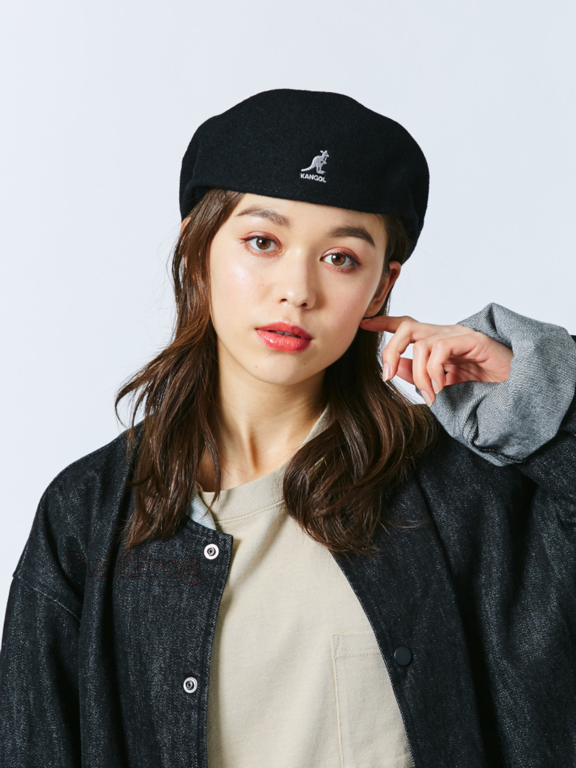 Kangol 504 Cap袋鼠羊毛复古鸭舌帽子画家帽王嘉尔同款网眼贝雷帽