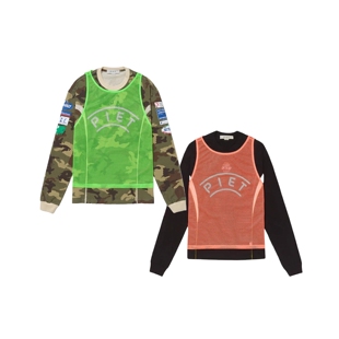 Sleeve Long shirt巴西品牌纯棉叠穿长袖 Piet 男女同款 Vest