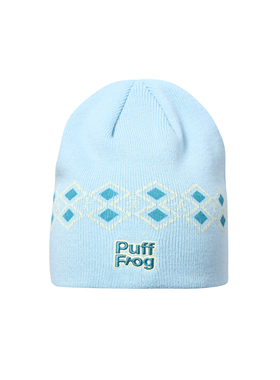 PuffFrog Runningman Beanie针织冷帽泡芙蛙保暖毛线帽