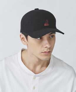 Elastic Spacecap袋鼠毛巾料鴨舌帽男女棒球帽 Bermuda Kangol