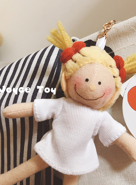 日本coco酱小女孩创意可爱毛绒少女心书包挂件公仔卡通网红钥匙扣