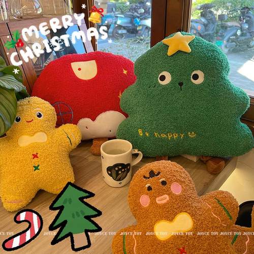 圣诞节礼物圣诞树姜饼人平安果