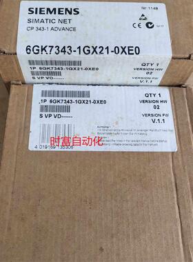 原装全新未开封CP343-1,6GK7 343-1GX21-0XE0,6GK7343-1GX21-0XE0