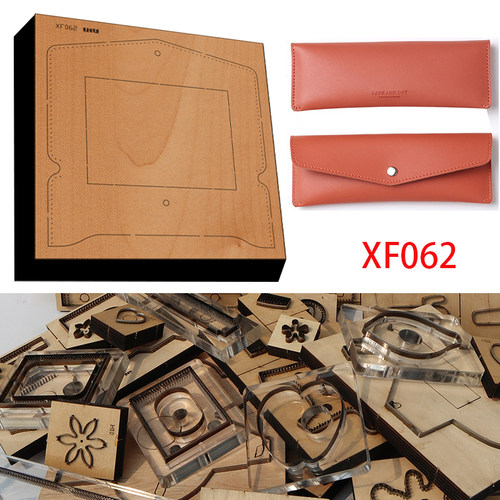 手工皮具做的笔袋XF062