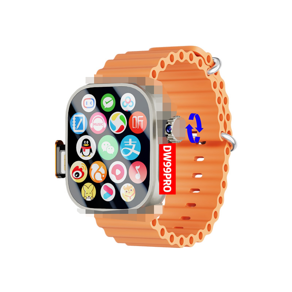 华强北DW99PRO+智能电话手表和顺成MIMU系统可插卡通话学生蜂窝版