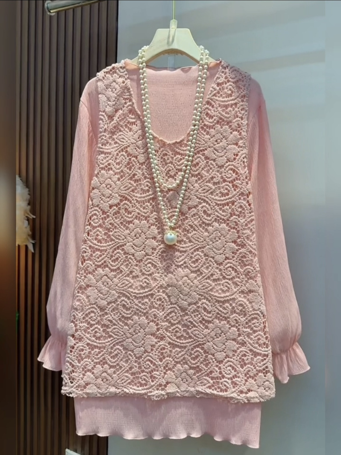 春夏大码重工刺绣国风打底衫女宽松显瘦洋气减龄上衣内搭外穿减龄