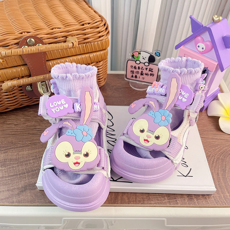 儿童包脚凉鞋女2025新款夏季爆款韩版夏款洋气女童中大童女孩鞋子