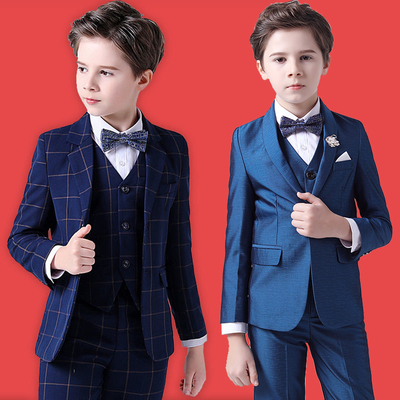 套装花童礼服男童帅气儿童西装