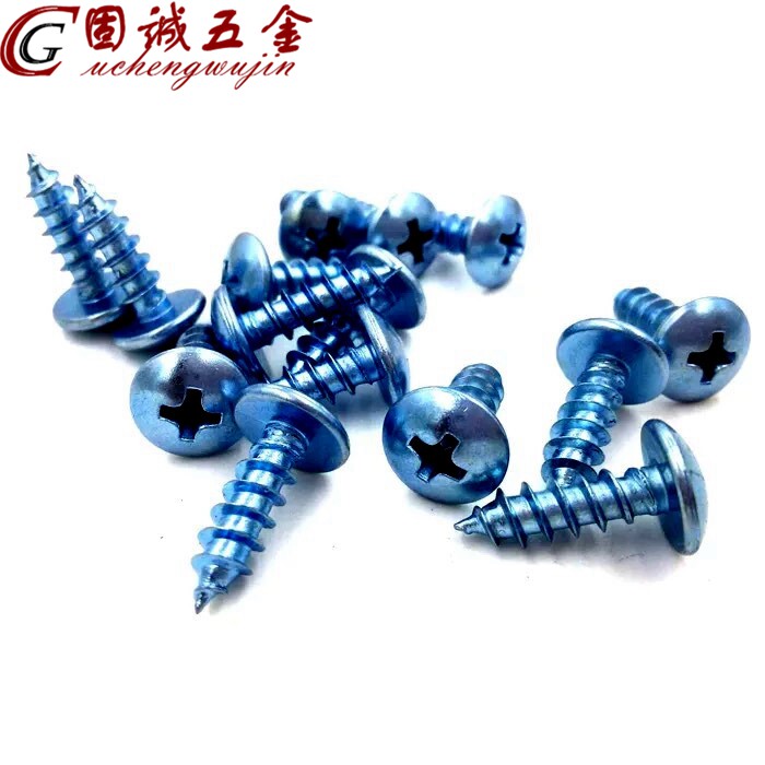 镀锌大扁头蘑菇伞形木牙自攻螺丝钉M4*8 10 12 16 20 25 30 40 50