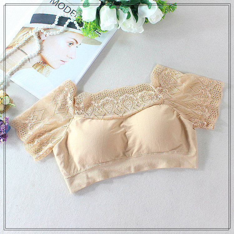 2019夏装半身蕾丝打底衫 女装短袖半截内搭网纱莫代尔显瘦t恤夏女|ruв категории Женская одежда, кружева свитер/шифон рубашка - от Buy2taobao.com для оказания профессиональной услуги покупки агента Taobao