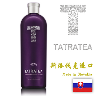 塔特拉山茶酒TATRTEA适送礼利口酒 原瓶进口高度烈酒62度 洋酒