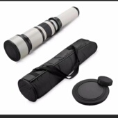 650 1300mm超长变焦远摄手动镜头增倍2600mm适用佳能尼康单反微单