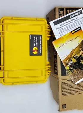 派力肯1120 PELICAN 塘鹅安全箱防护箱器材箱小手提防水防尘美国
