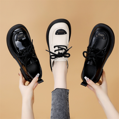百搭韩系学院风乐福鞋