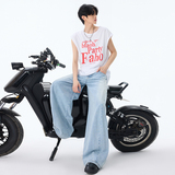 春夏水洗复古阔腿弯刀牛仔裤宽松垂感直筒拖地裤A155-DX204-TP88，男装牛仔裤，电商A155-1
