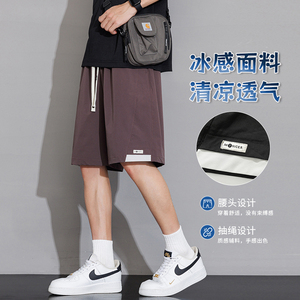 美式潮牌复古工装短裤男夏季宽松直筒休闲五分裤 A155-WD206-TP35图片