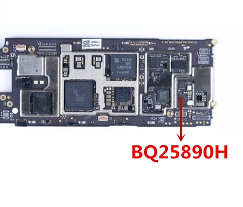 美图T8s充电ic BQ25890H 充电控制ic
