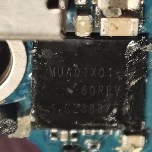 A31电源 S2MU107X MUA01X01-4 MU106X01-X/W SDR875 S5540中频IC