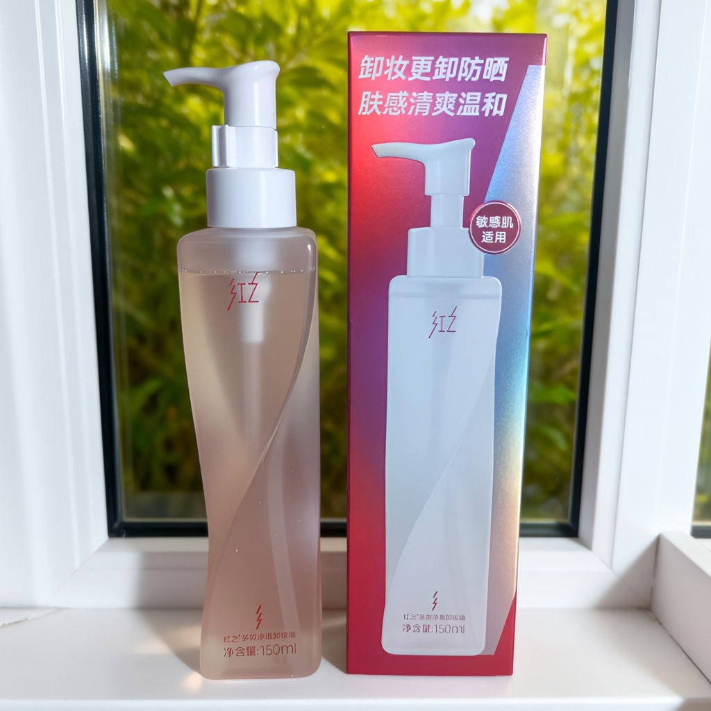 红之多效净澈卸妆油150ml卸防晒卸彩妆浓妆睫毛膏到20281004正品