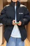 2023秋冬棉服男宽松大码休闲潮流情侣棉衣外套简约A110-MM10-TP48，男装棉衣，电商A155
