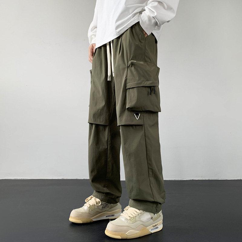 2024春季美式机能降落伞兵工装裤男宽松休闲长裤A155-DDK28-TP55,男装休闲裤,电商A155