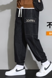 男士工装牛仔裤青少年运动休闲裤潮流宽松束脚裤A155-DDK22-TP56，男装牛仔裤，电商A155
