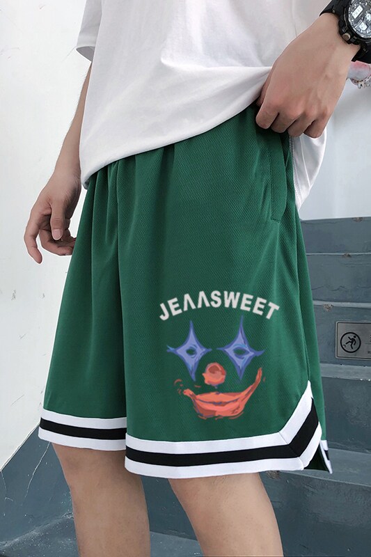 2024春夏冰丝短裤男五分裤宽松大码直筒速干篮球裤A155-K815-P25,男装休闲裤,电商A155