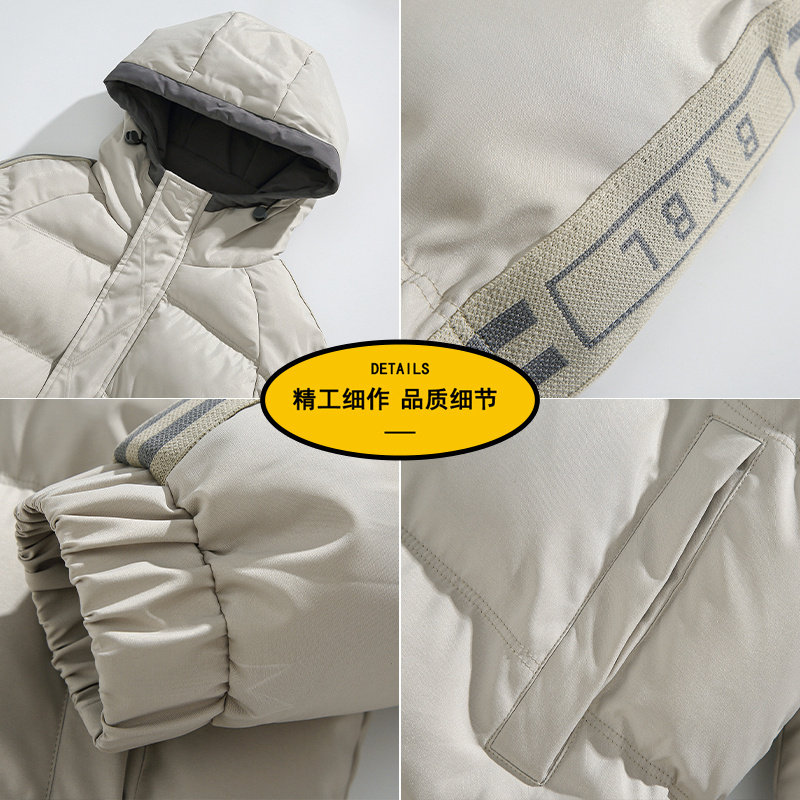 棉衣男冬季2024新款加厚外套宽松潮牌情侣面包服A155-JXM01-TP75,男装棉衣,电商A155