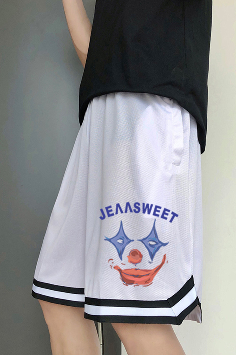2024夏季冰丝速干运动裤港风潮男短裤宽松休闲短裤A155-K815-P25,男装休闲裤,电商A155