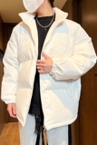 情侣款pu皮棉衣男士棉服外套男生棉袄面包服加厚A155-MY777-TP90，男装棉衣，电商A155