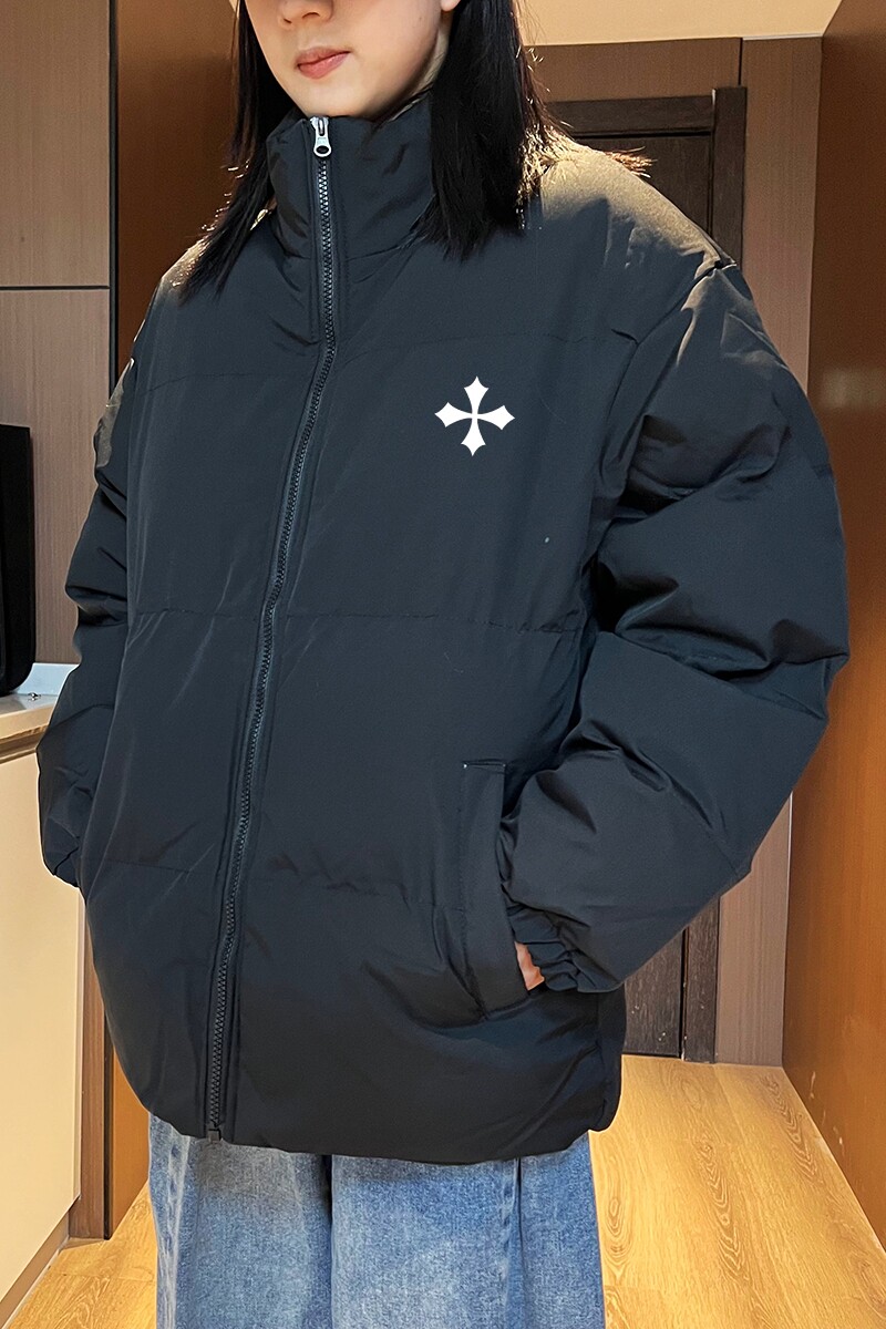 2023秋冬棉服男宽松大码潮流立领外套情侣款棉衣潮A110-MM06-TP48,男装棉衣,电商A155