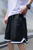 抖音得物光板短裤男冰丝裤速干透气直筒潮流五分裤A155-K801-TP20，男装休闲裤，电商A155