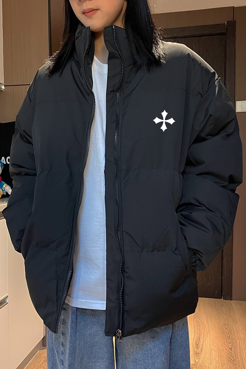 2024秋冬棉衣男宽松大码港风休闲潮流棉服外套简约A155-MM06-TP48,男装棉衣,电商A155