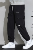 2024春季男士工装裤子青少年宽松大码运动休闲裤A155-DDK15-TP42，男装休闲裤，电商A155