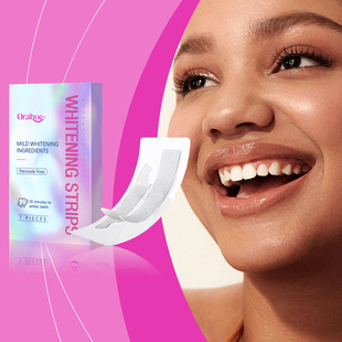 ORALHOE 牙齿清洁牙贴 温和除渍牙贴清洁牙齿污垢提升牙齿亮度