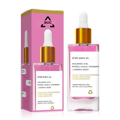 Strawberry Vanilla After Shave Oil 草莓味毛发须后护理精油