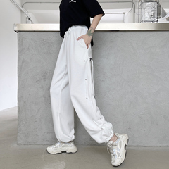 Real photos of new Korean fashion pants in spring and summer