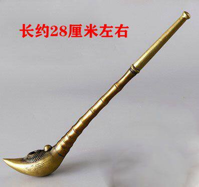 복고풍 구식 황동 건조 담배 가방 구리 파이프 냄비 줄기 담배 홀더 구리 망치 구리 흡연 세트 남성용 선물 컬렉션